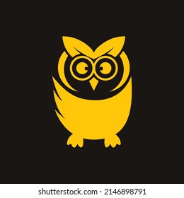 Owl logo template vector icon design