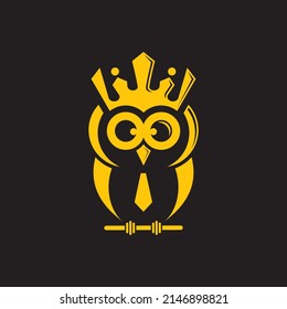 Owl logo template vector icon design