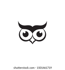 Owl Logo Template Vector Illustration