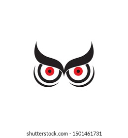 Owl Logo Template Vector Illustration