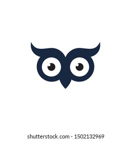 Owl Logo Template Vector Illustration