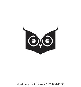 Owl Logo Template Vector Illustration