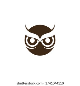 Owl Logo Template Vector Illustration