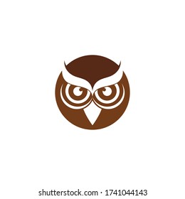 Owl Logo Template Vector Illustration