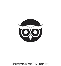 Owl Logo Template Vector Illustration