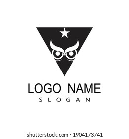 Owl Logo Template Vector Illustration