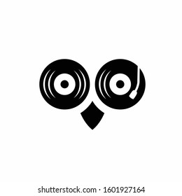 Owl logo that formed disc