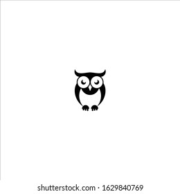 owl logo unique simple and smart
