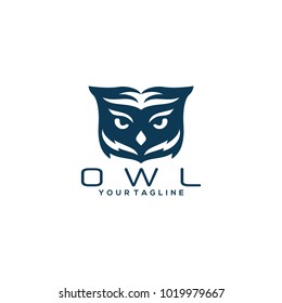 Owl logo vector