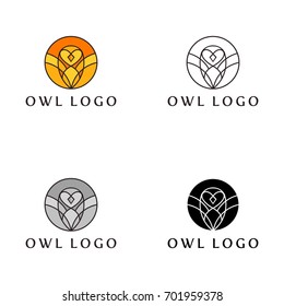 Owl Logo Vector