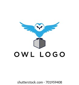 Owl Logo Vector