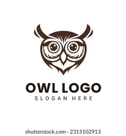 Owl Logo Vector Design Template