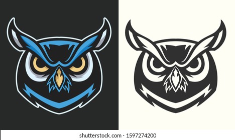 owl logo Vector.  Eps format
