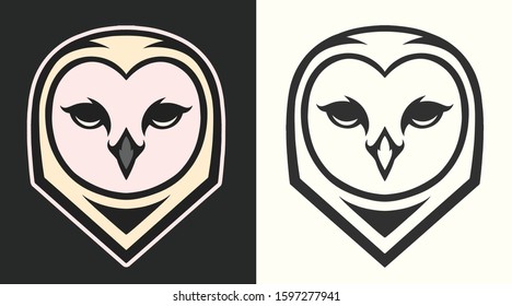 owl logo Vector. eps format