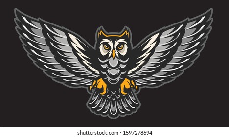 owl logo Vector. eps format