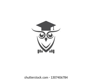 Owl logo vector icon template
