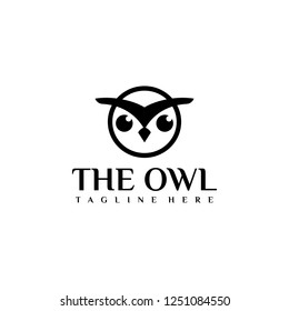 Owl Logo Vector Template Stock Vector (Royalty Free) 701820733 ...