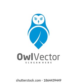 Owl logo vector template, Creative Owl logo design concepts