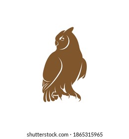 Owl logo vector template, Creative Owl logo design concepts, Illustration