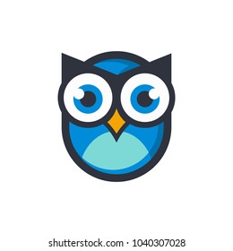 Owl Logo Vector Template Stock Vector