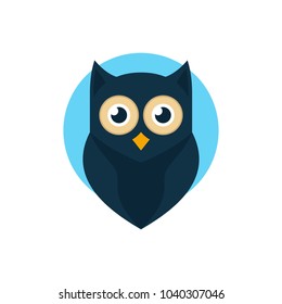 Owl Logo Vector Template Stock Vector