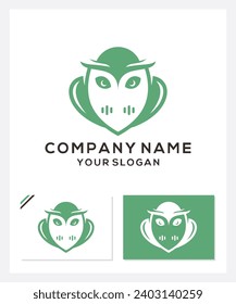 Eule-Logo, owl vektor, owl simbol