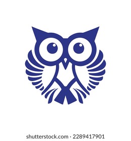 owl logo wise bird logo owl symbol logo for education a13