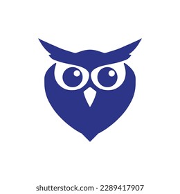 owl logo wise bird logo owl symbol logo for education a12