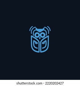 Owl Logo for your business, vector base easy to edit