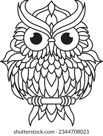 owl Mandala Coloring Page Enchanting owl Mandala: Unleash Your Creativity Through Coloring