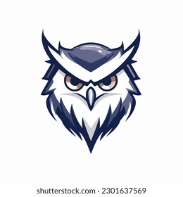 Owl Mascot Bird Animal Wing Sport illustration wildlife badge logo eagle