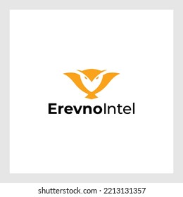 ilustración vectorial del diseño del logotipo de la mascota de owl. Diseño de elementos de logotipos de tecnología de negocio Owl