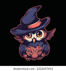 Owl Mascot Logo for Esport. Owl T-shirt Design. Owl Logo. Owl Sticker