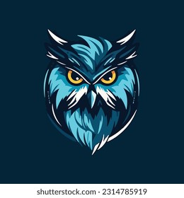 Owl mascot logo for a science products company