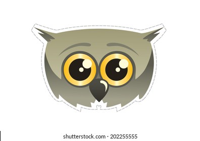 owl mask  for children's masquerade