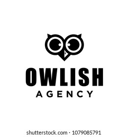 Owl minimalist can be use for logo, icon and more