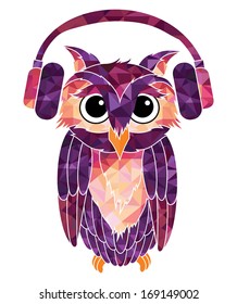 Owl music fan