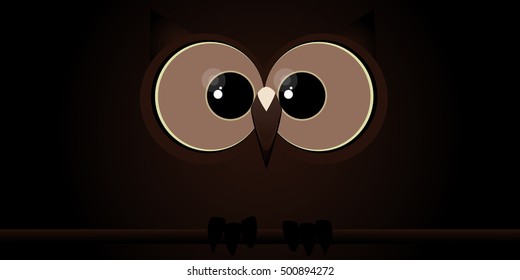 Owl at Night