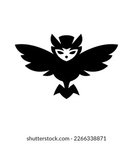 Owl Night Logo Design Templates