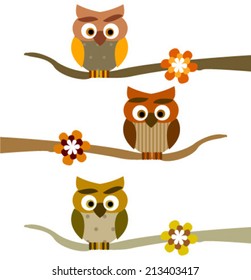 owl on branch