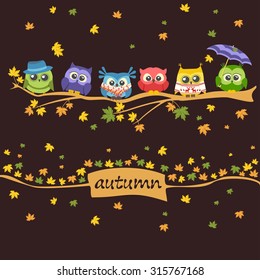 Owl on a tree