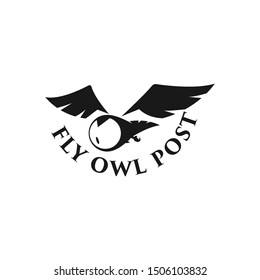 Owl Outline or Badge Premium Logo Design