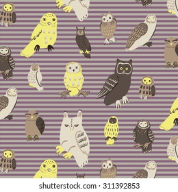 Owl pattern