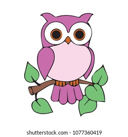 The Owl is Purple