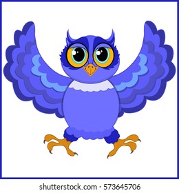 Owl purple