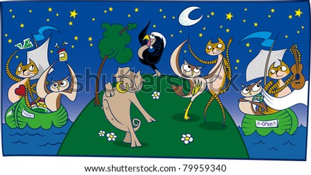 The Owl and the Pussycat (Panel)