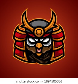 Owl Samurai E Sport Logo