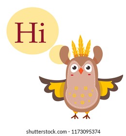 the owl says hi