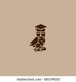 owl, science, icon