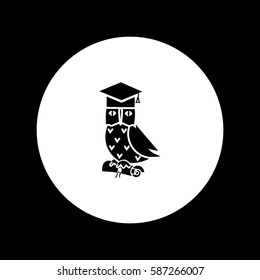 owl, science, icon